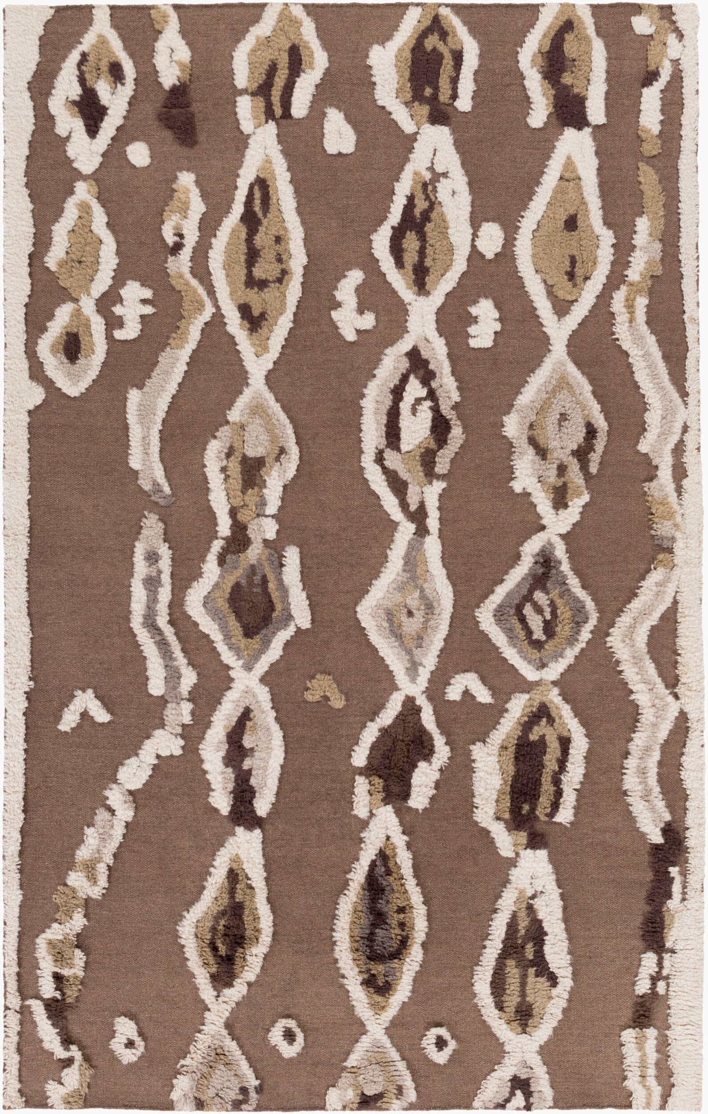 Midelt MDT-1006 2' x 3' Handmade Wool Accent Rug