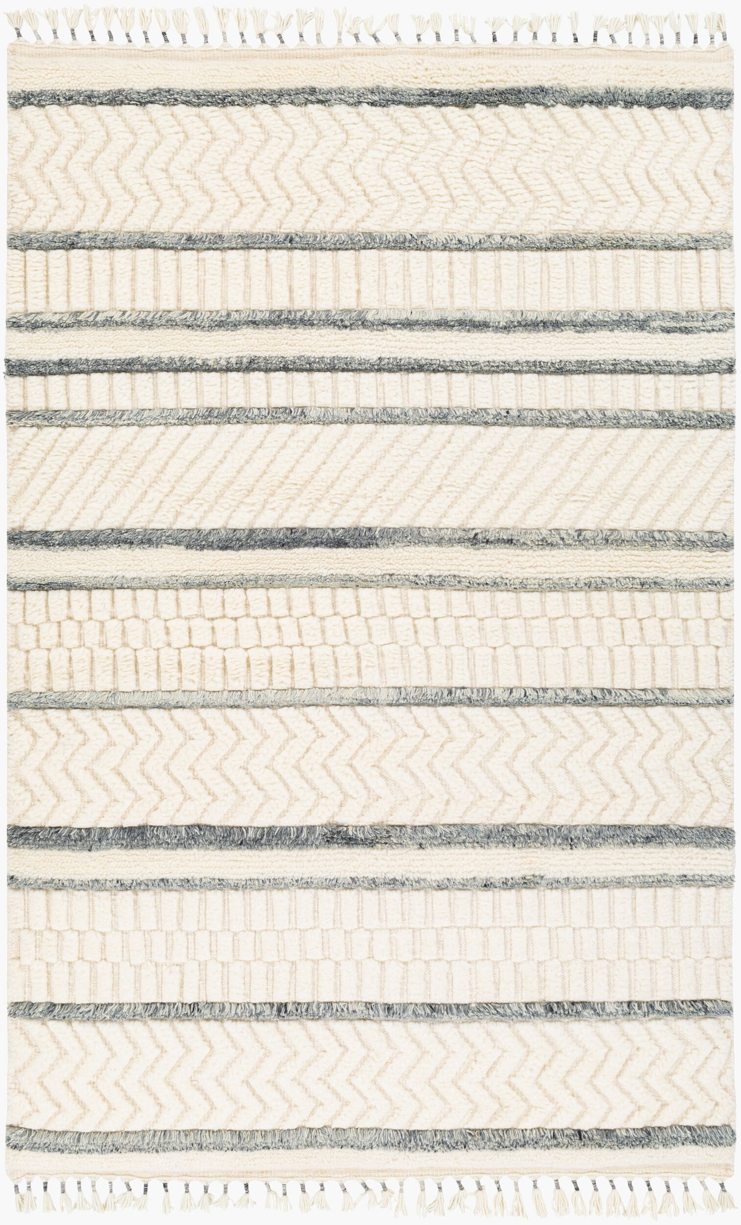 Meknes MEK-1001 2' x 3' Handmade Wool Accent Rug