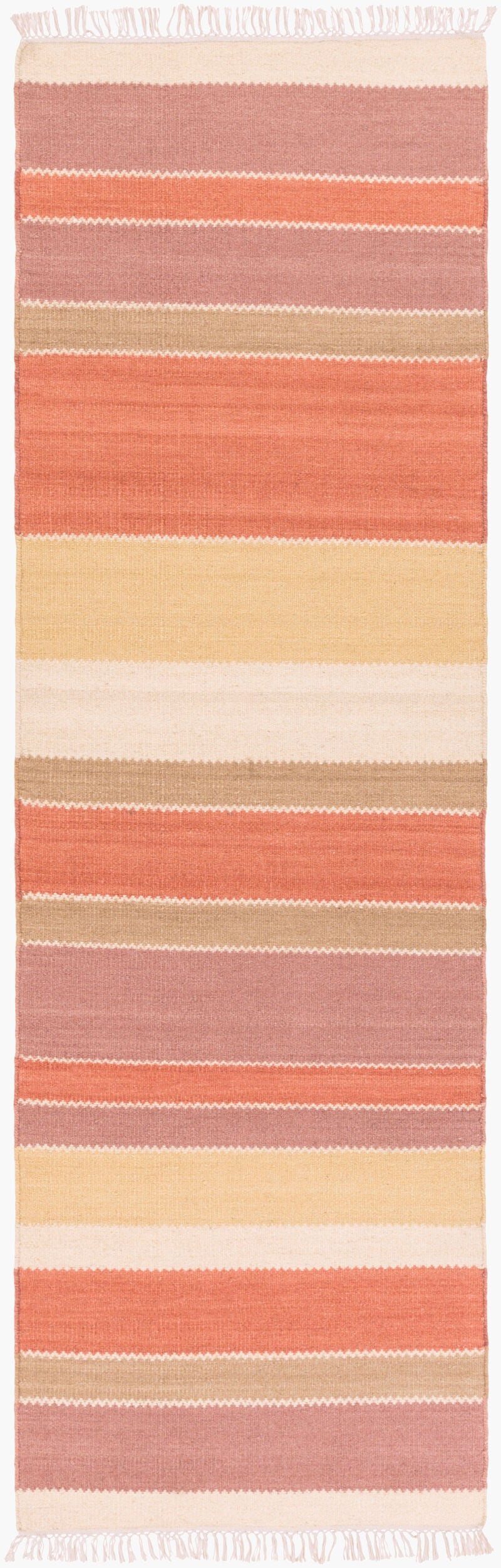 Miguel MIG-5001 8ft Runner Handmade Wool Runner Rug