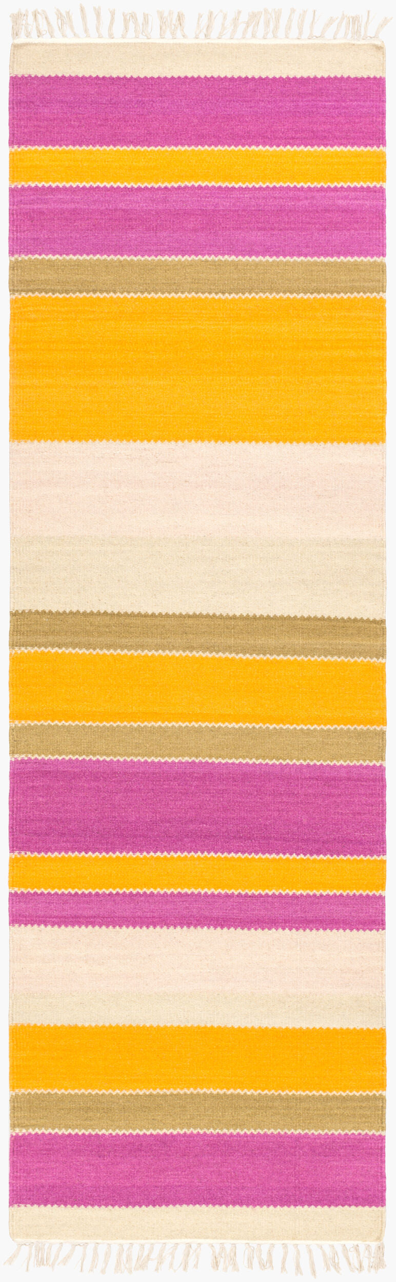Miguel MIG-5003 8ft Runner Handmade Wool Runner Rug