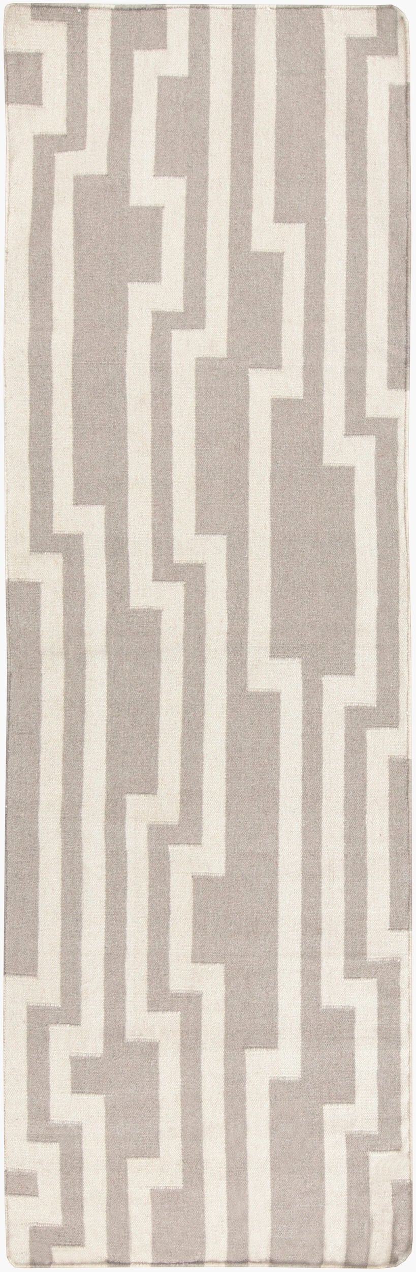 Market Place MKP-1012 8ft Runner Handmade Wool Runner Rug