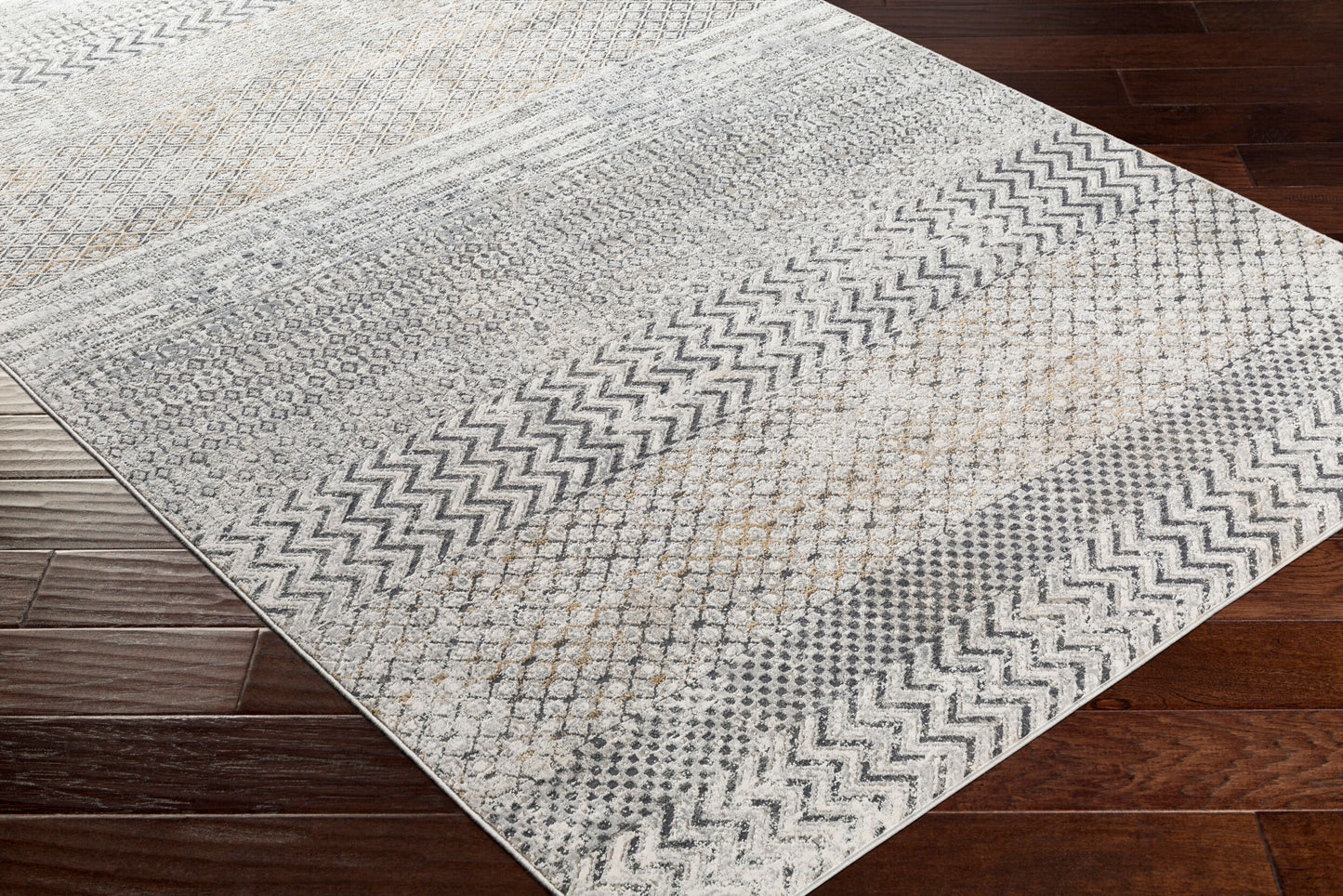 Milano MLN-2308 2' x 3' Machine Woven Accent Rug