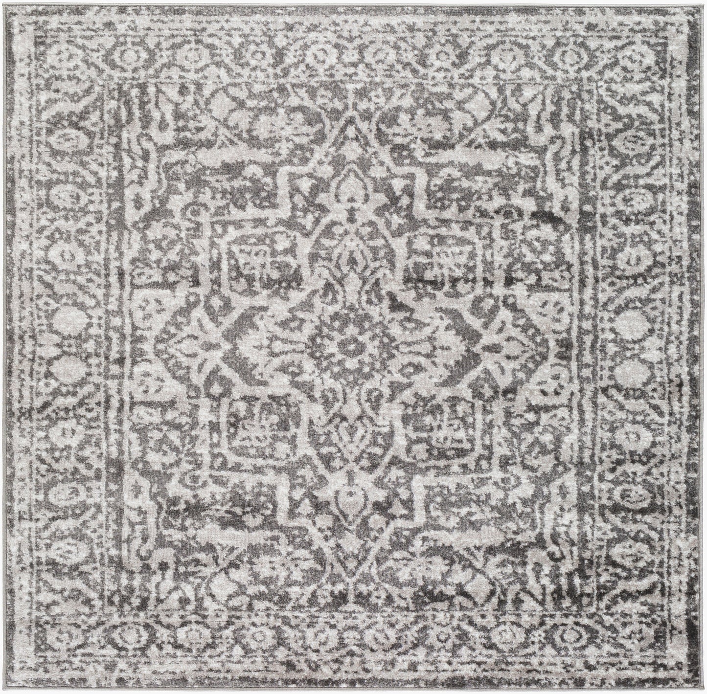 Monte Carlo MNC-2300 5ft Square Machine Woven Area Rug