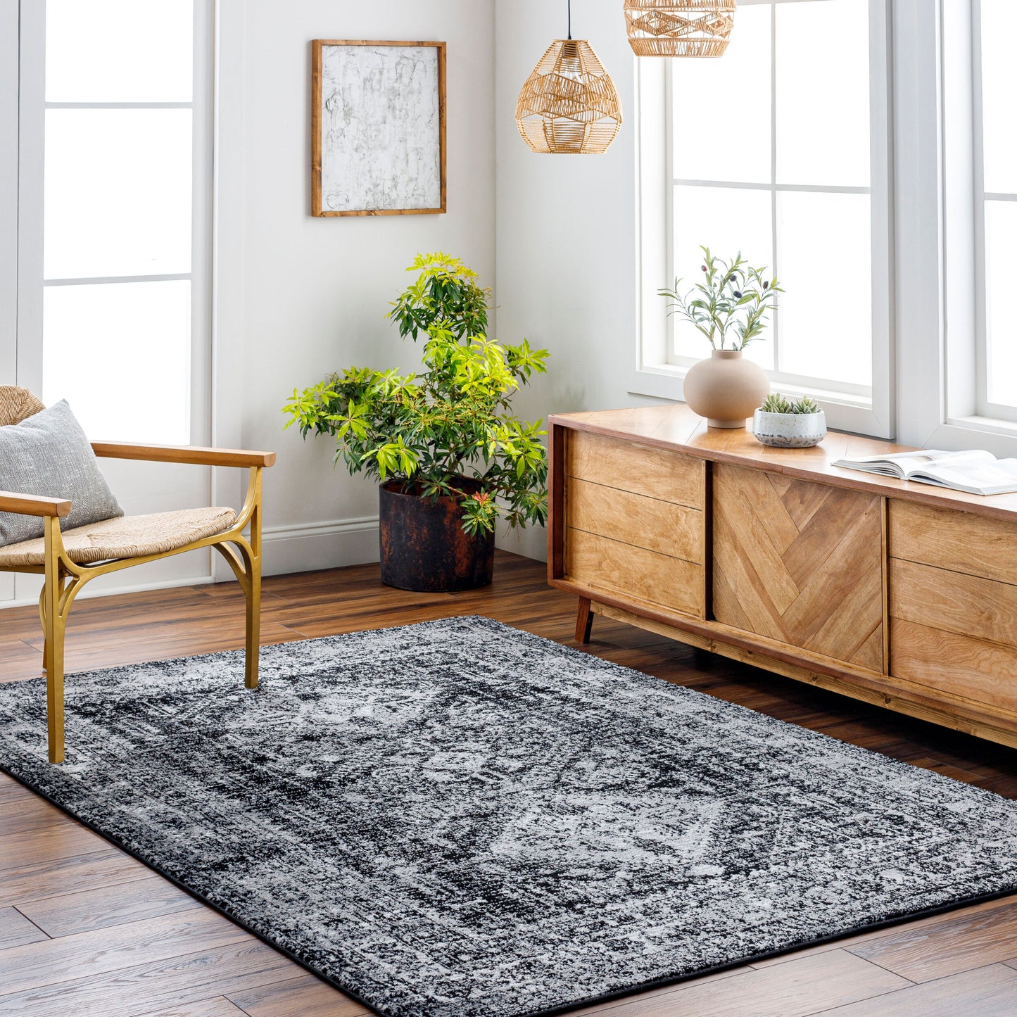 Monte Carlo MNC-2340 9' x 12' Machine Woven Area Rug