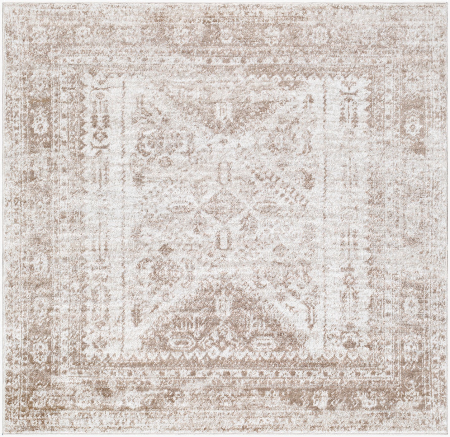 Monte Carlo MNC-2341 5ft Square Machine Woven Area Rug