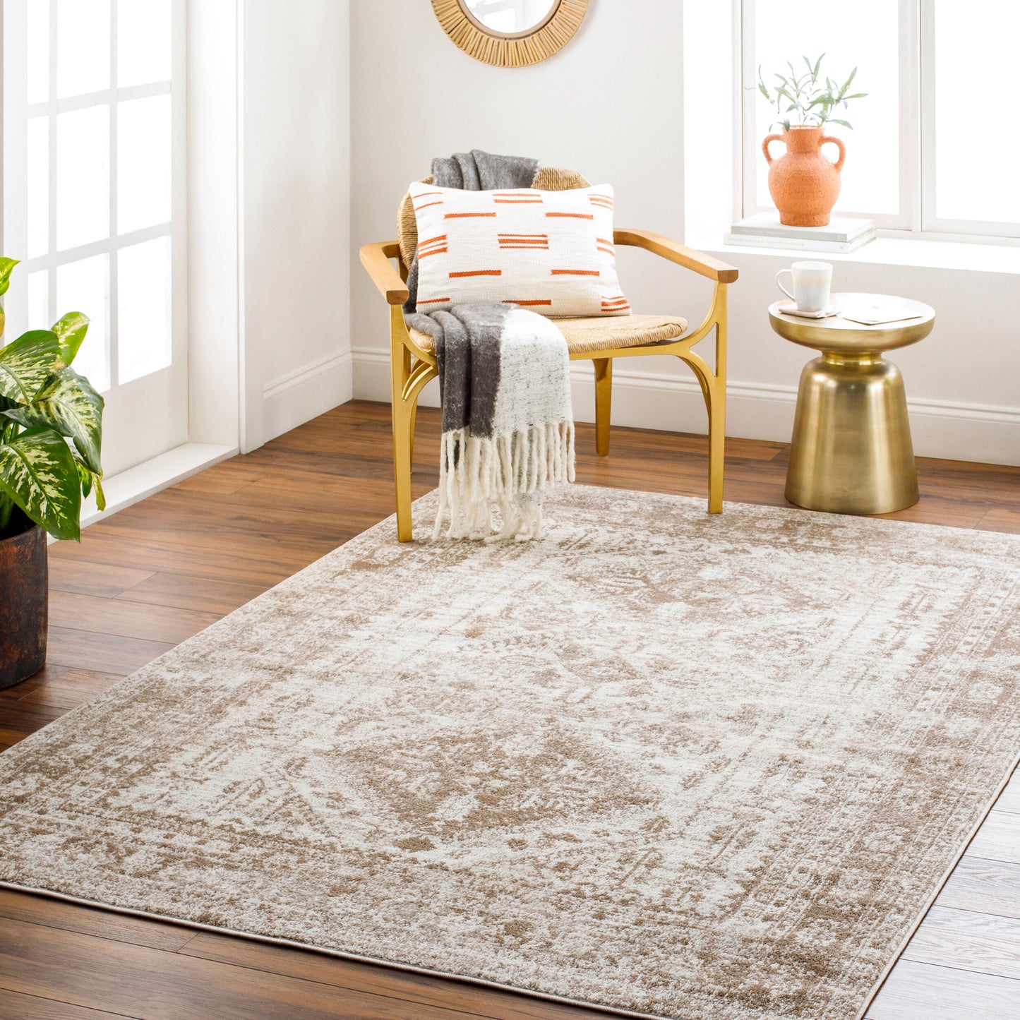 Monte Carlo MNC-2341 4' x 6' Machine Woven Area Rug