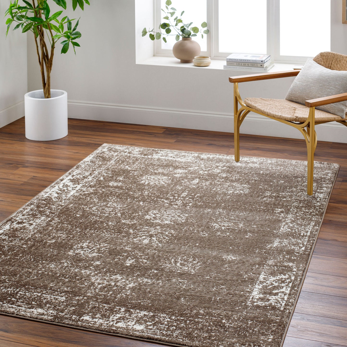 Alfombra tejida a máquina Monte Carlo MNC-2347 de 1,52 m x 2,13 m