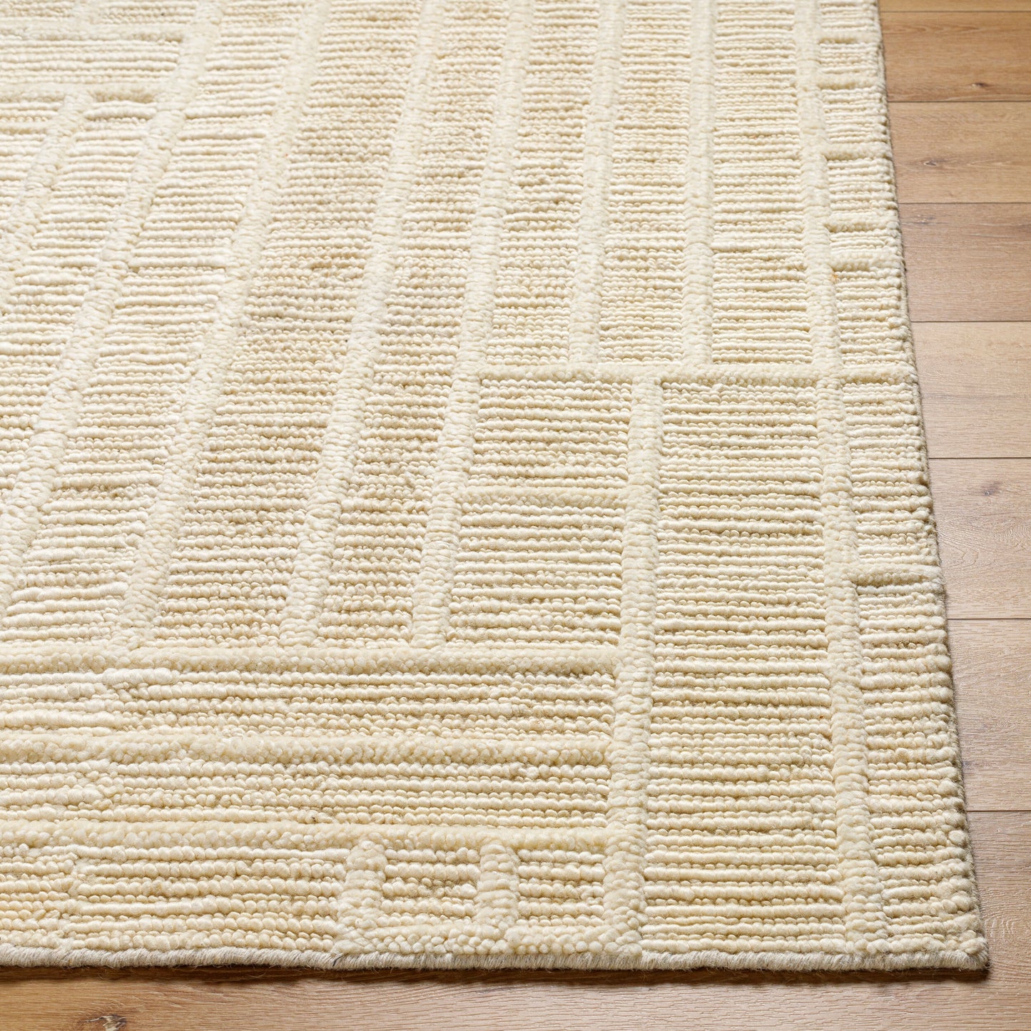 Alfombra de lana hecha a mano Manisa MNS-2305 de 8' x 10'