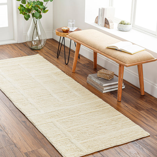 Alfombra de lana hecha a mano Manisa MNS-2305 de 8 pies