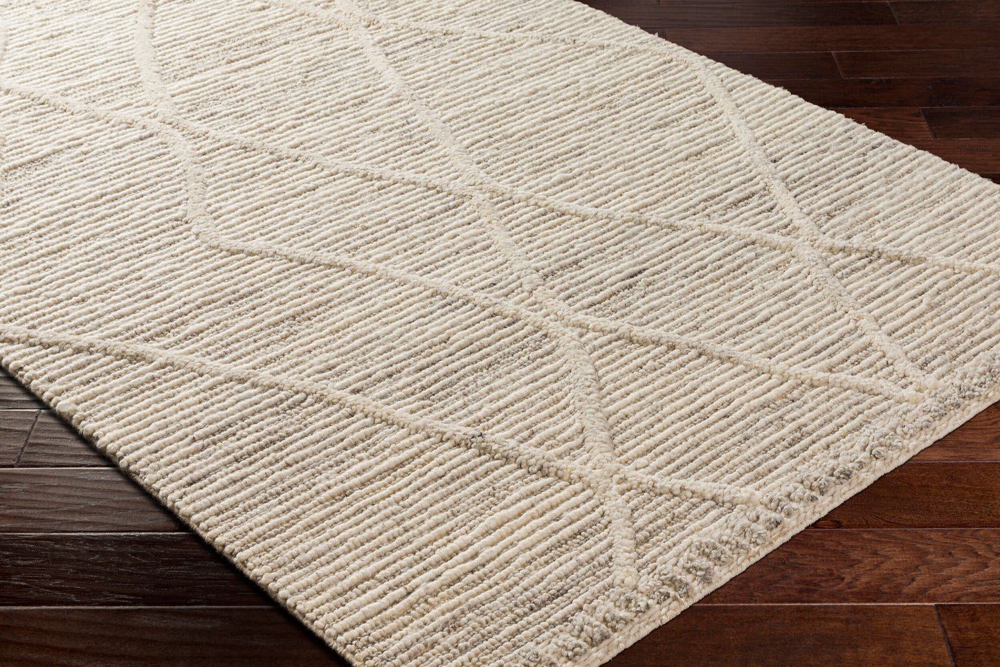 Manisa MNS-2307 5' x 7' Handmade Wool Area Rug
