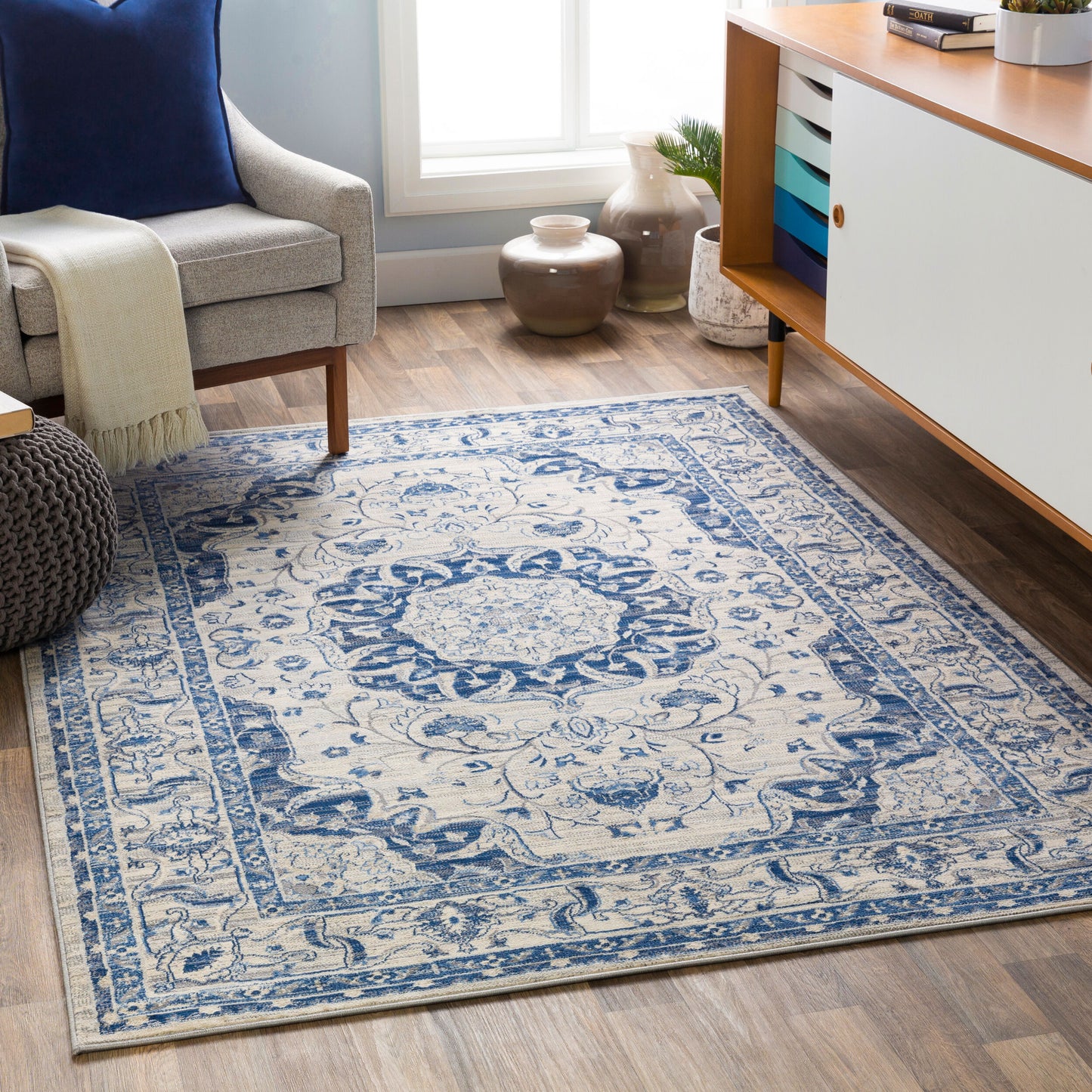 Monaco MOC-2318 2' x 3' Machine Woven Accent Rug