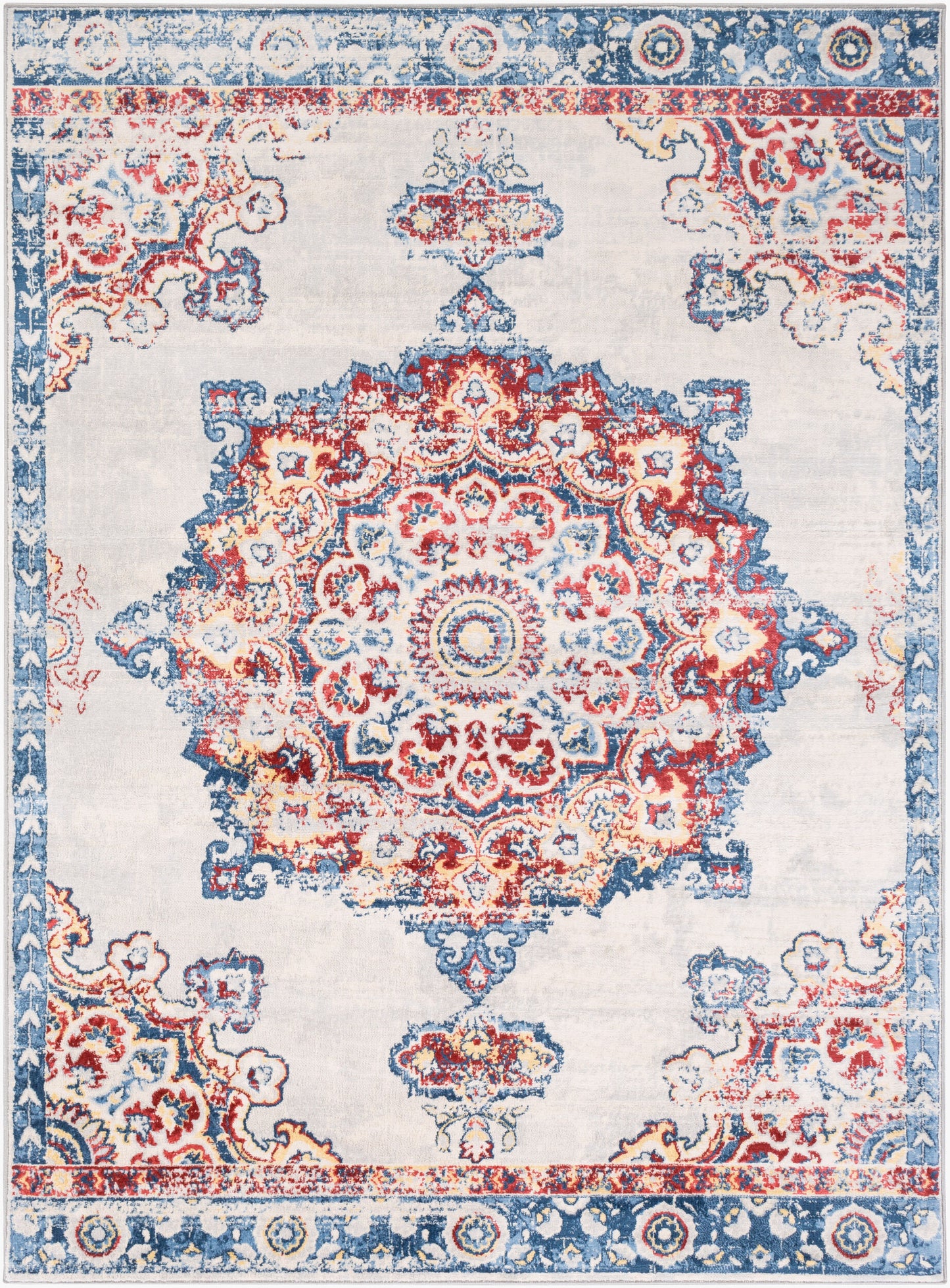 Monaco MOC-2319 2' x 3' Machine Woven Accent Rug