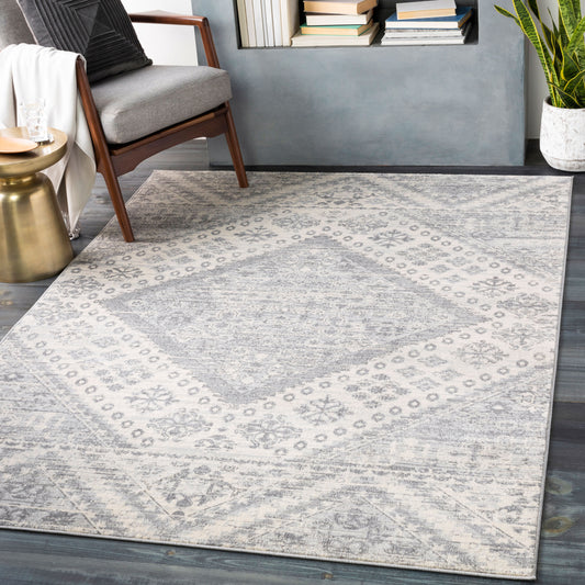Monaco MOC-2326 4' x 6' Machine Woven Area Rug