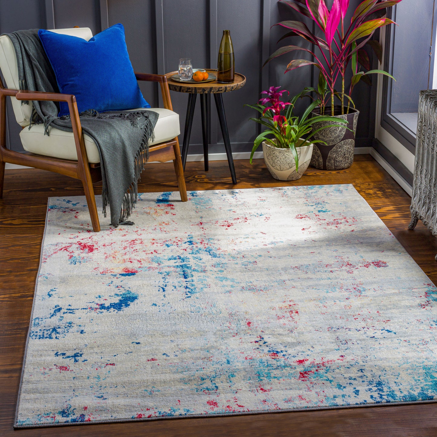 Monaco MOC-2335 2' x 3' Machine Woven Accent Rug