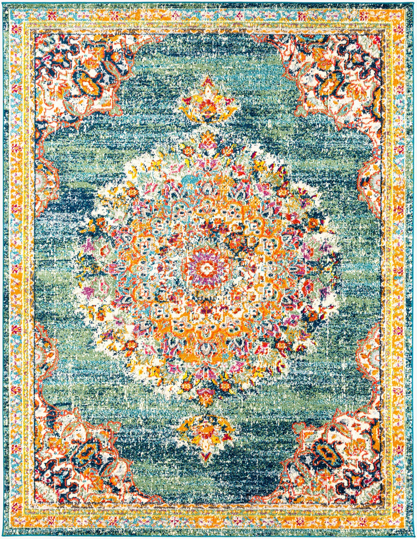 Morocco MRC-2320 2' x 3' Machine Woven Accent Rug