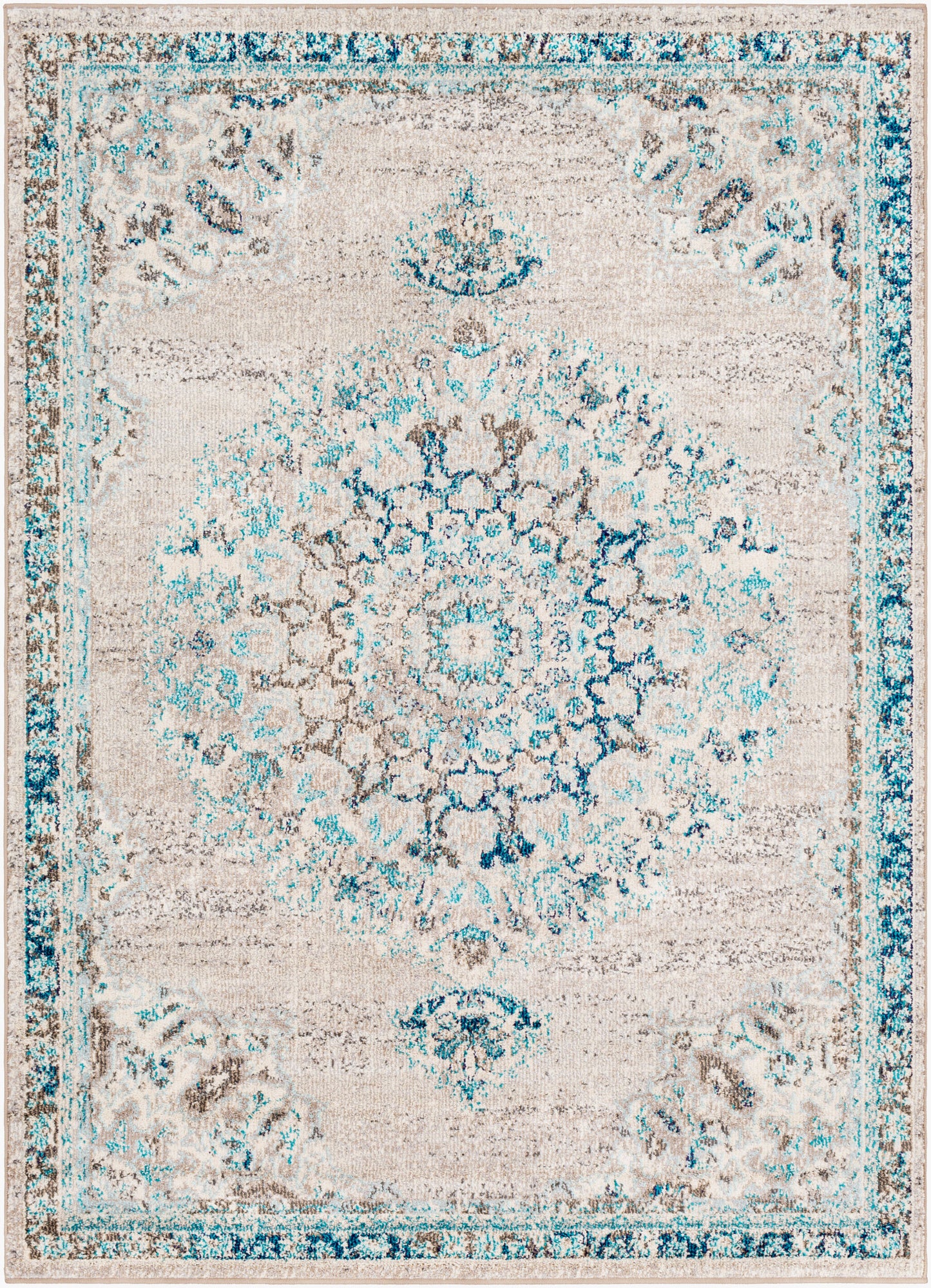 Morocco MRC-2321 2' x 3' Machine Woven Accent Rug