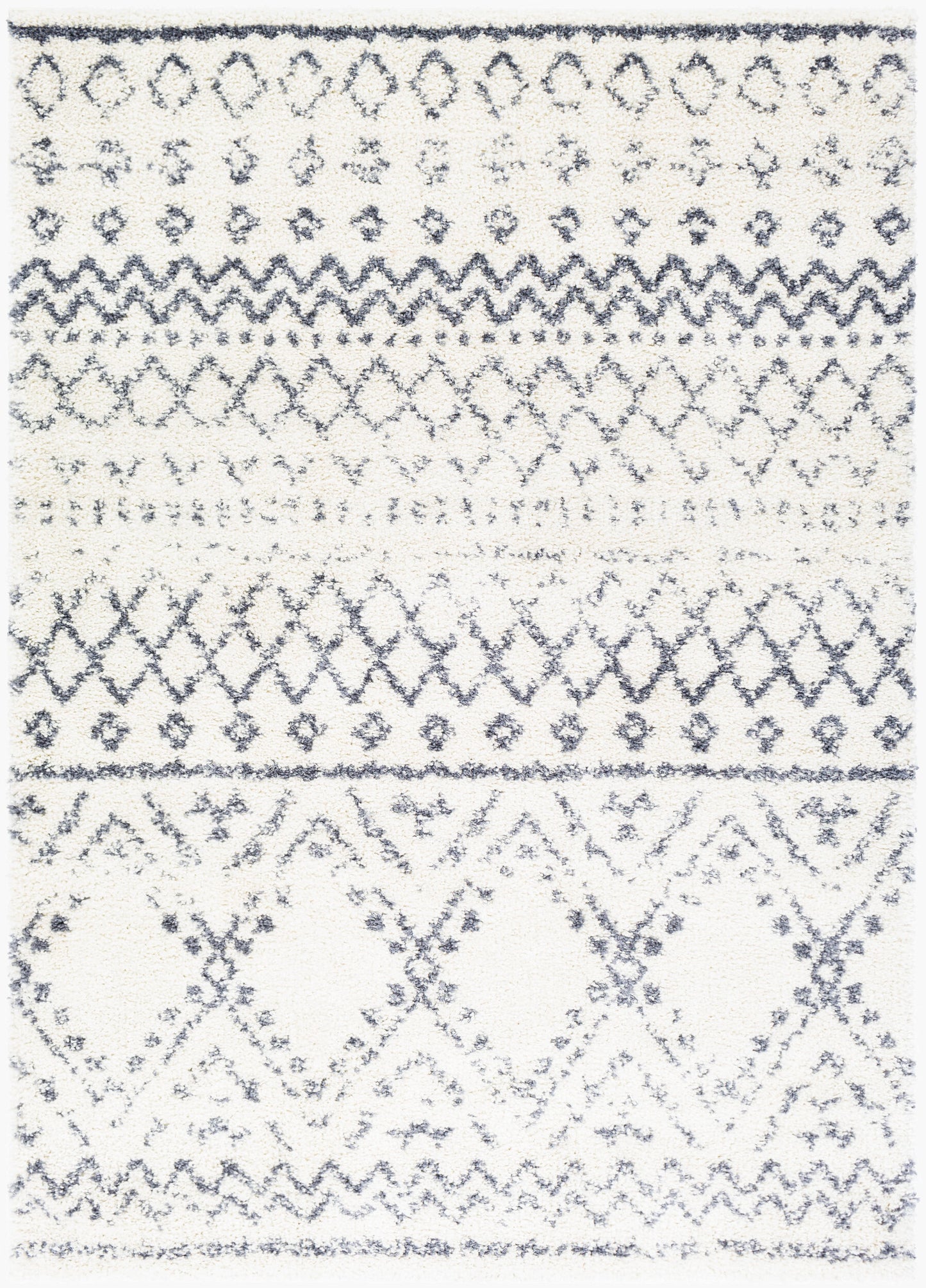 Maroc Shag MRS-2301 5' x 7' Machine Woven Area Rug