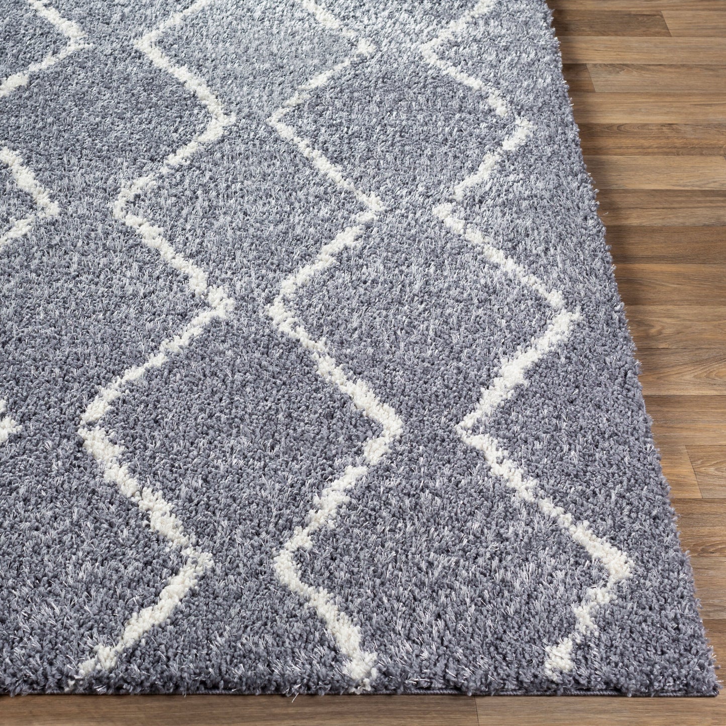 Alfombra tejida a máquina Maroc Shag MRS-2306 de 8' x 10'