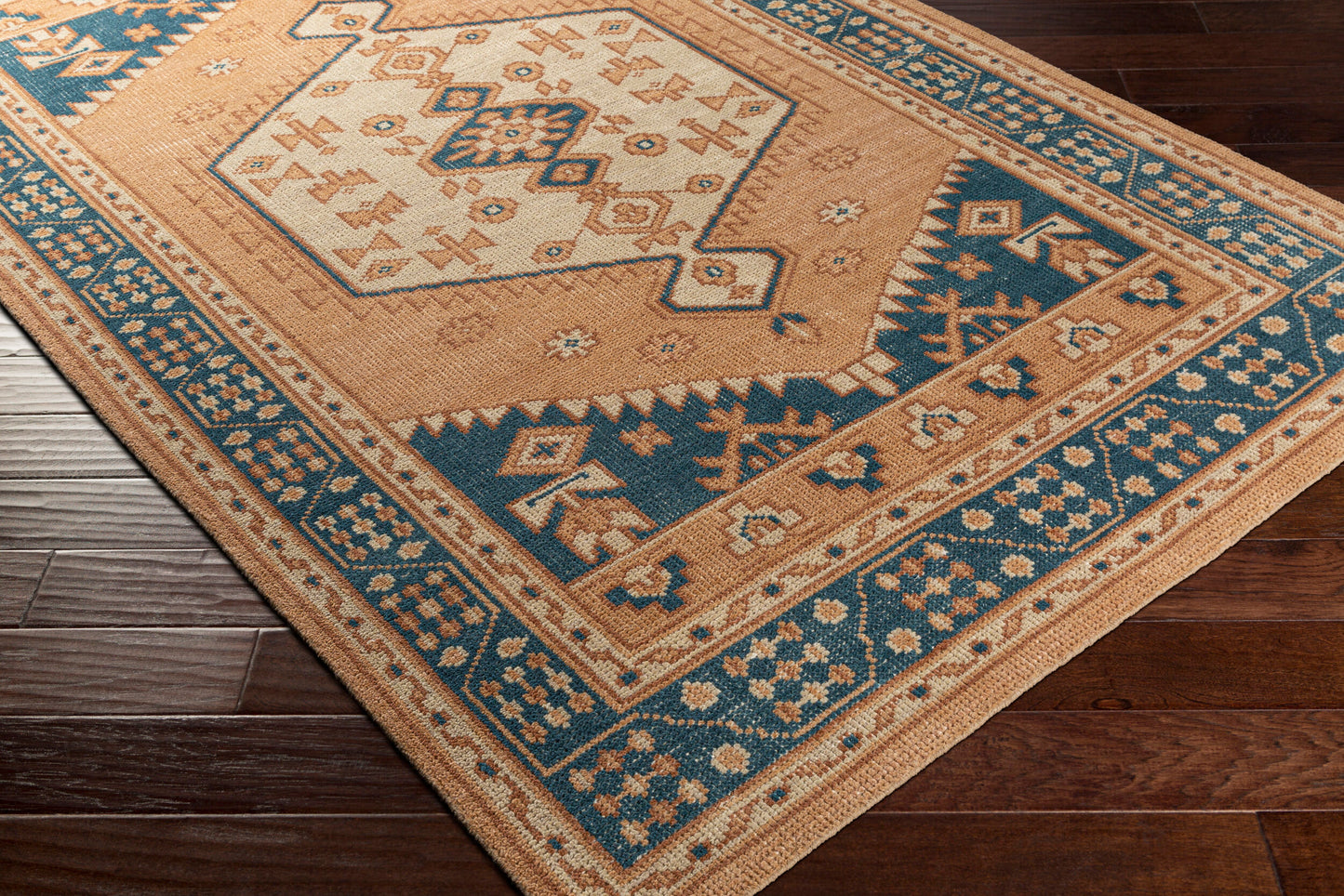 Milas MSL-2300 2' x 3' Handmade Wool Accent Rug