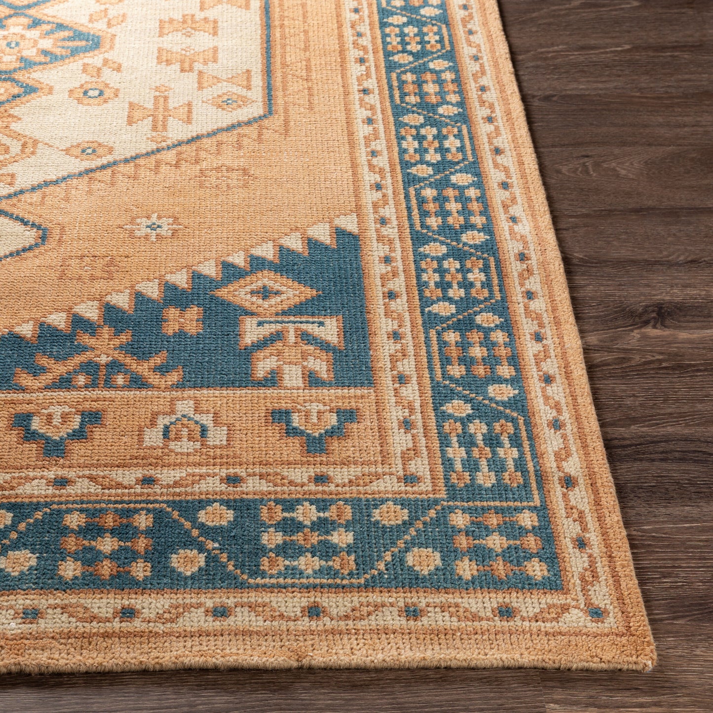 Milas MSL-2300 2' x 3' Handmade Wool Accent Rug