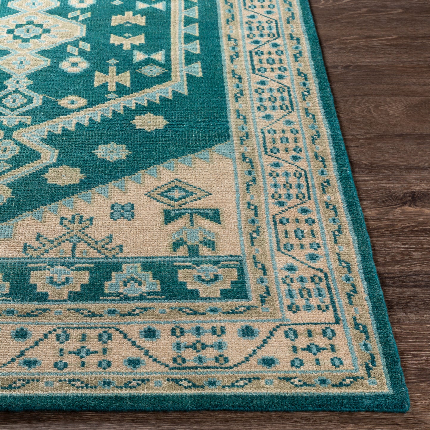 Milas MSL-2301 2' x 3' Handmade Wool Accent Rug
