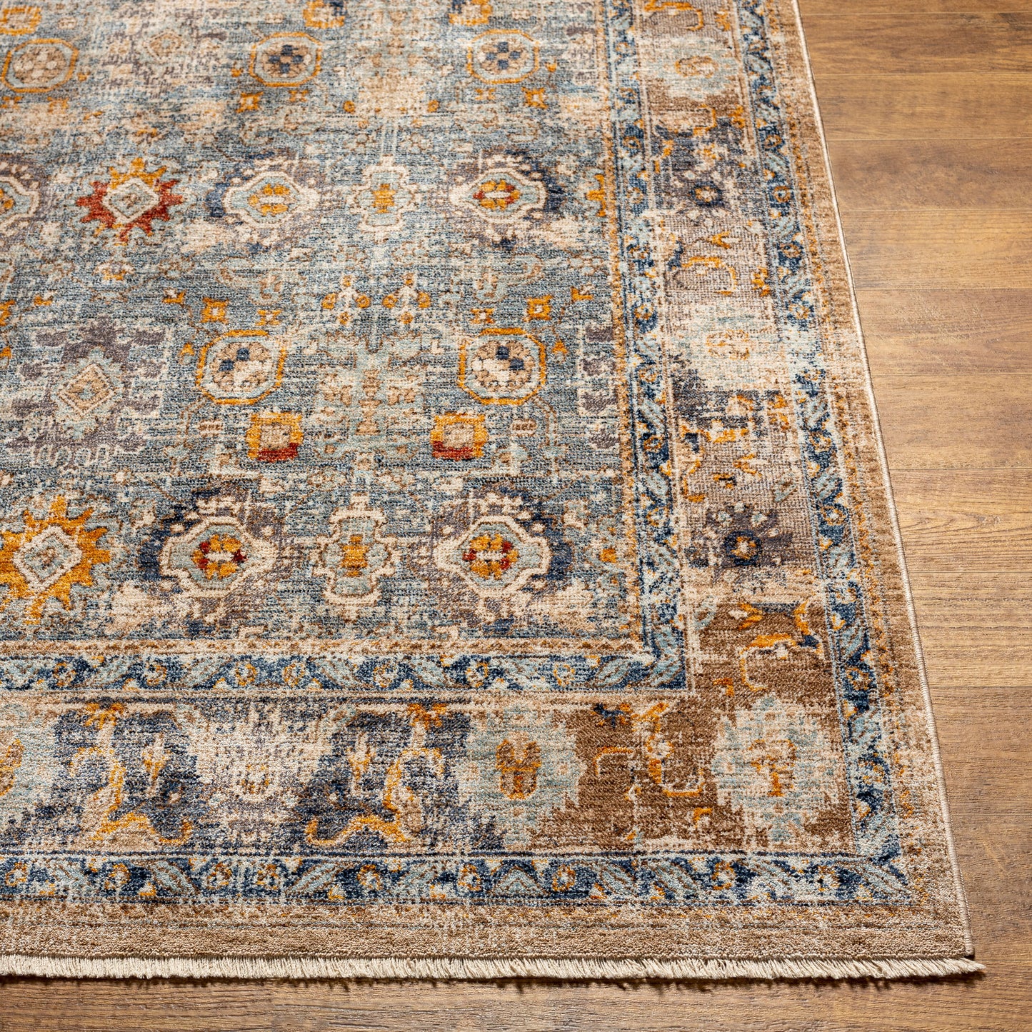 Misterio MST-2310 7ft Runner Machine Woven Runner Rug