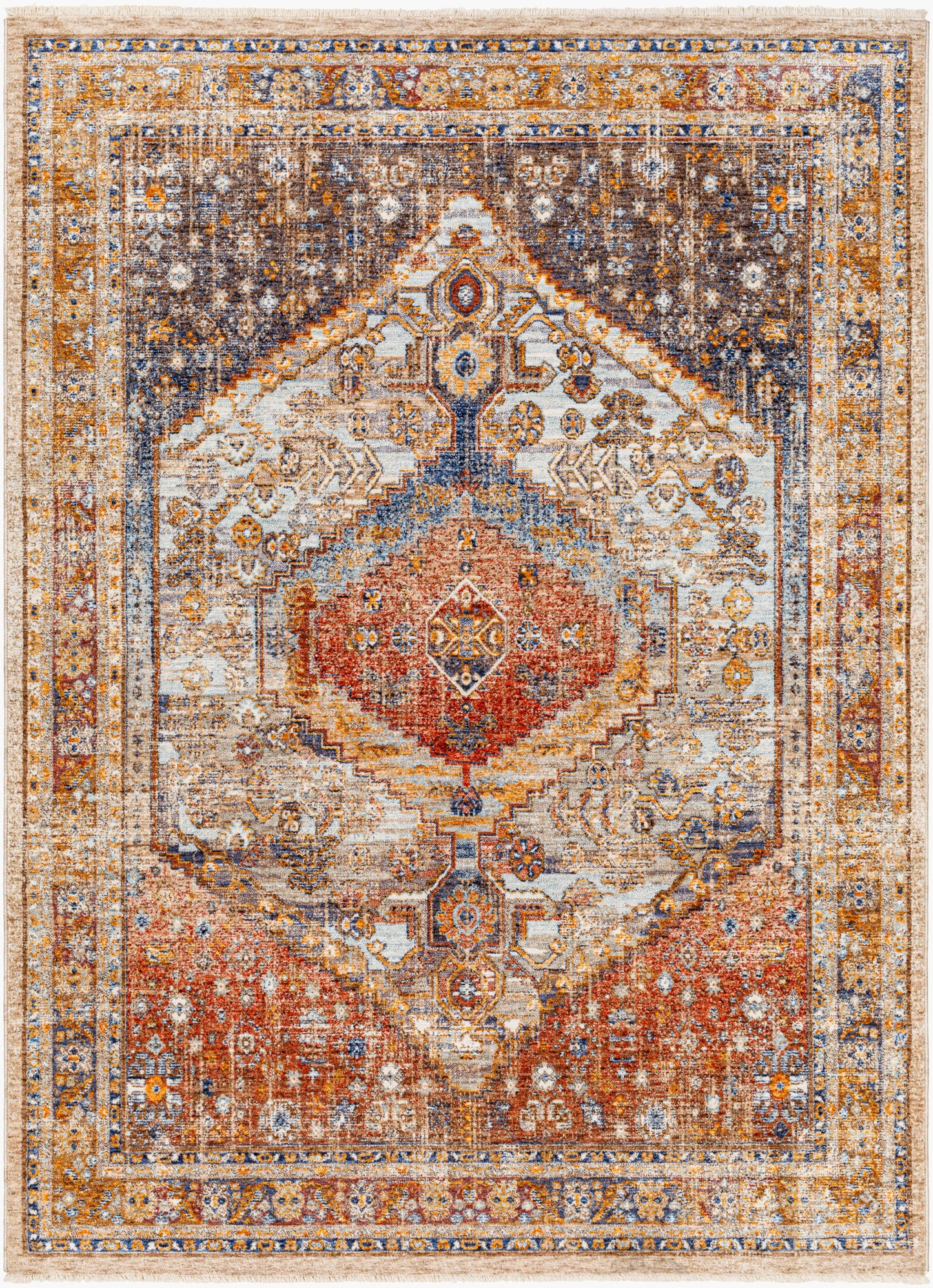 Misterio MST-2312 3'3" x 4'11" Machine Woven Accent Rug