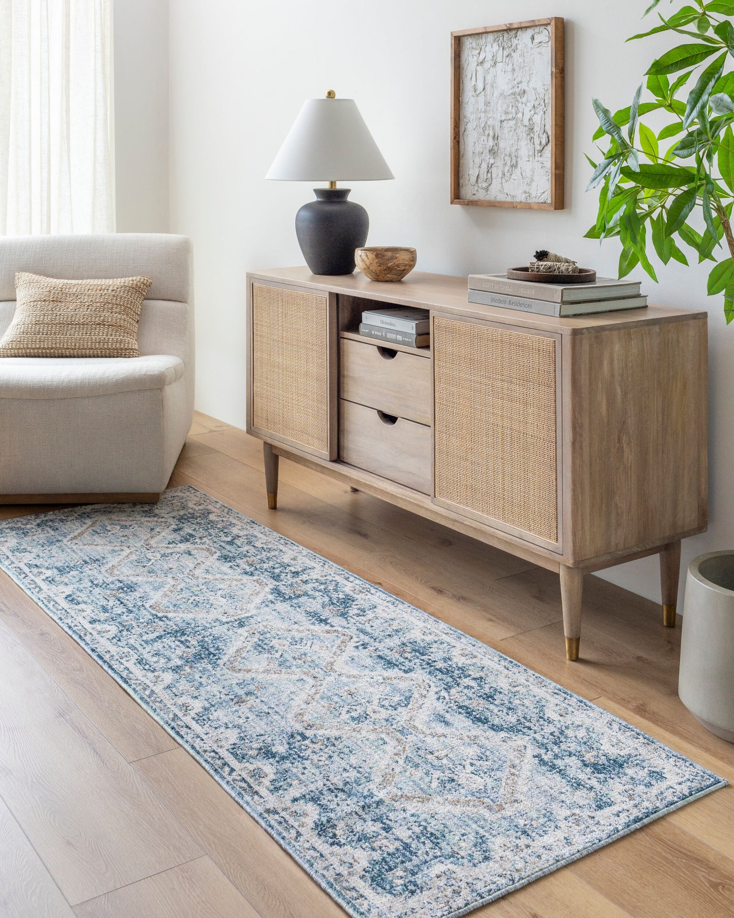 Montreal MTR-2303 10ft Runner Machine Woven Runner Rug