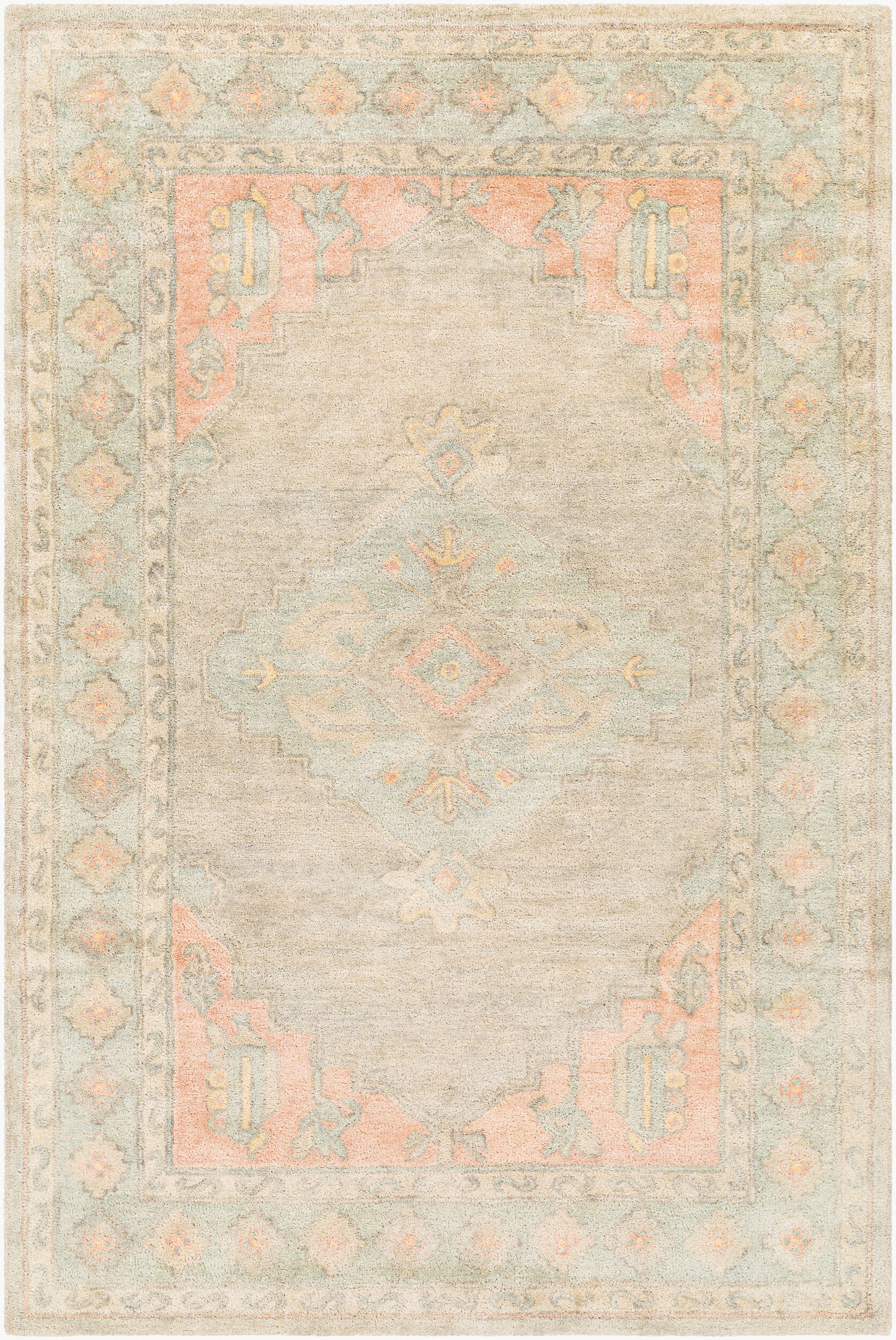 Malatya MTY-2301 2' x 3' Handmade Accent Rug