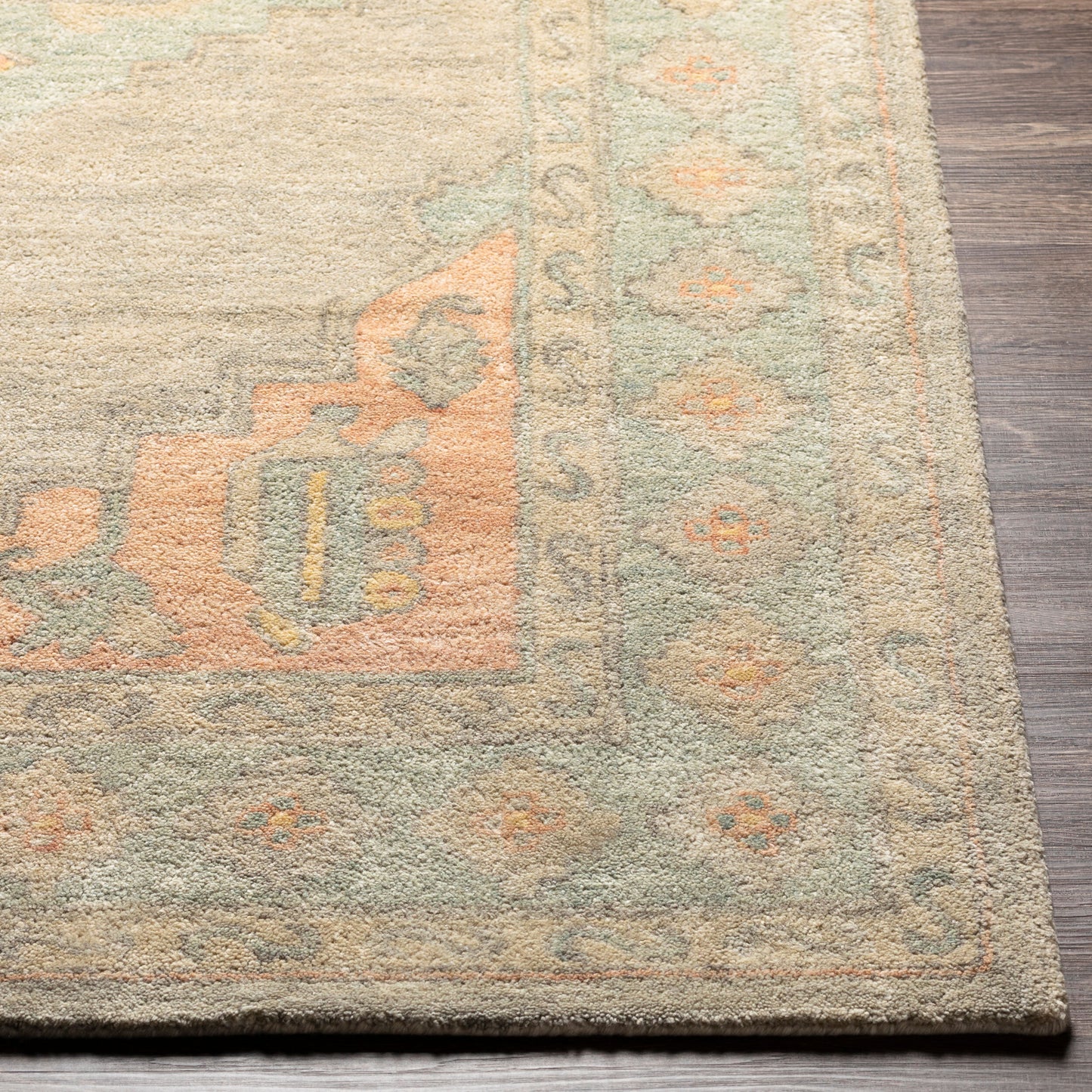 Malatya MTY-2301 2' x 3' Handmade Accent Rug