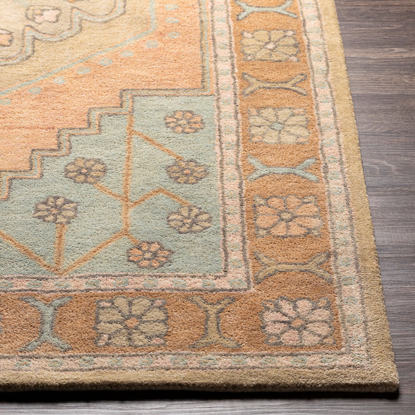 Malatya MTY-2302 2' x 3' Handmade Accent Rug