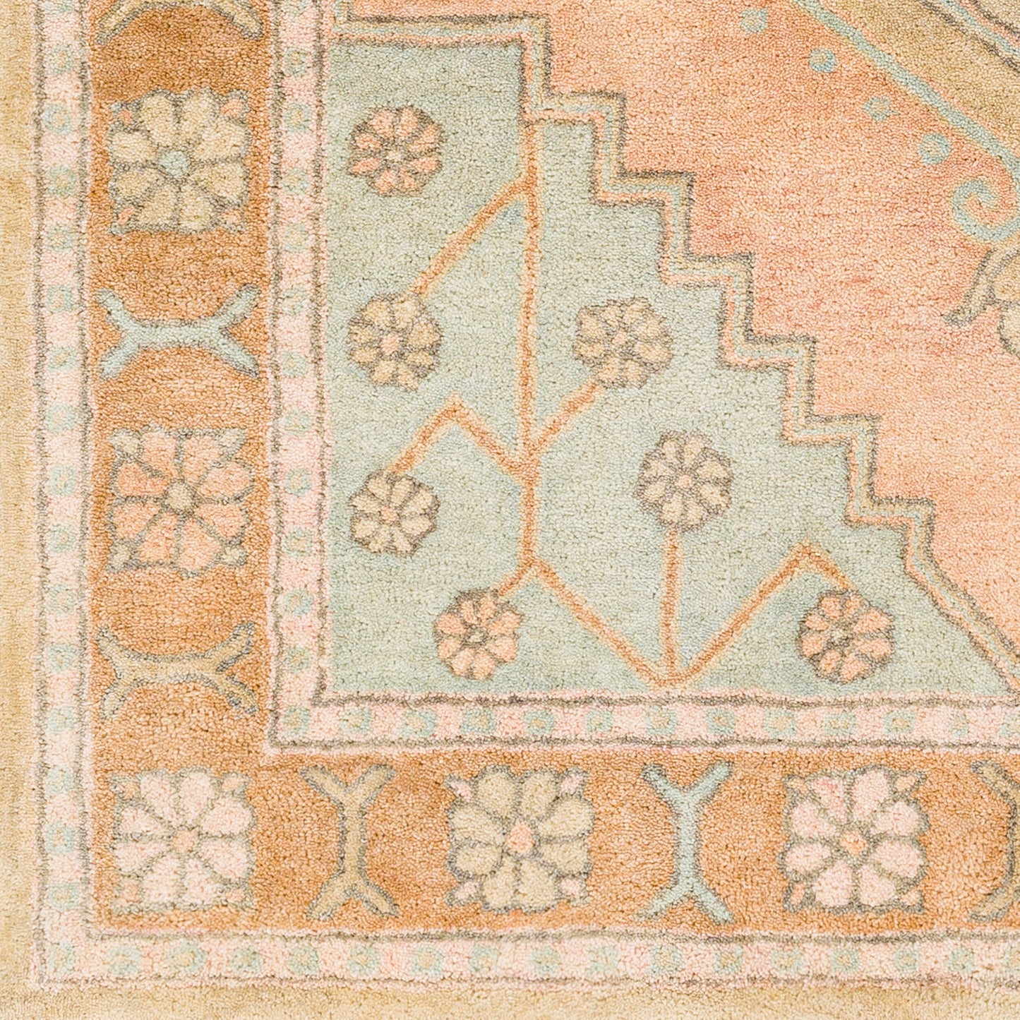 Malatya MTY-2302 2' x 3' Handmade Accent Rug