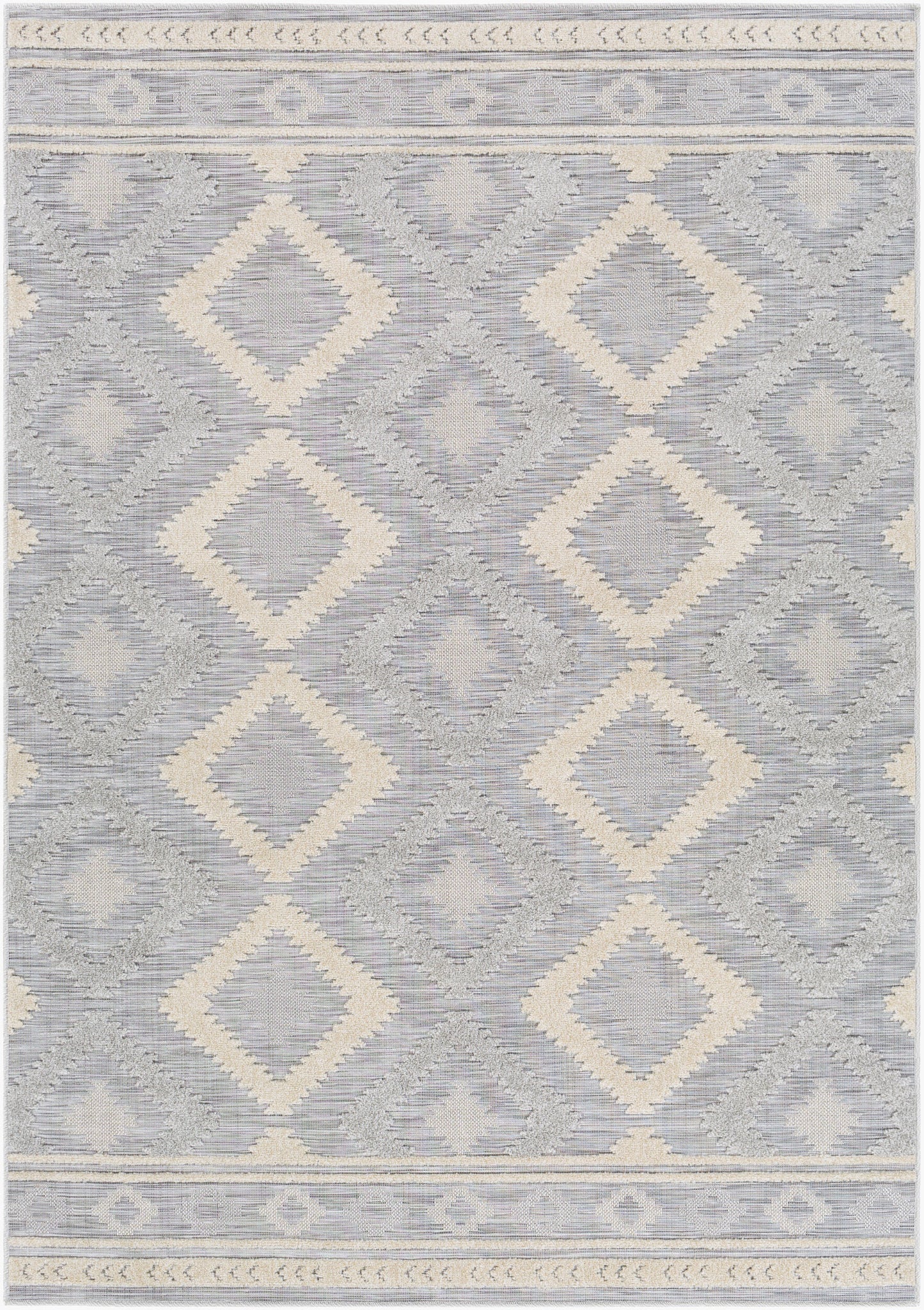 Murcia MUC-2300 8' x 10' Machine Woven Indoor/Outdoor Area Rug