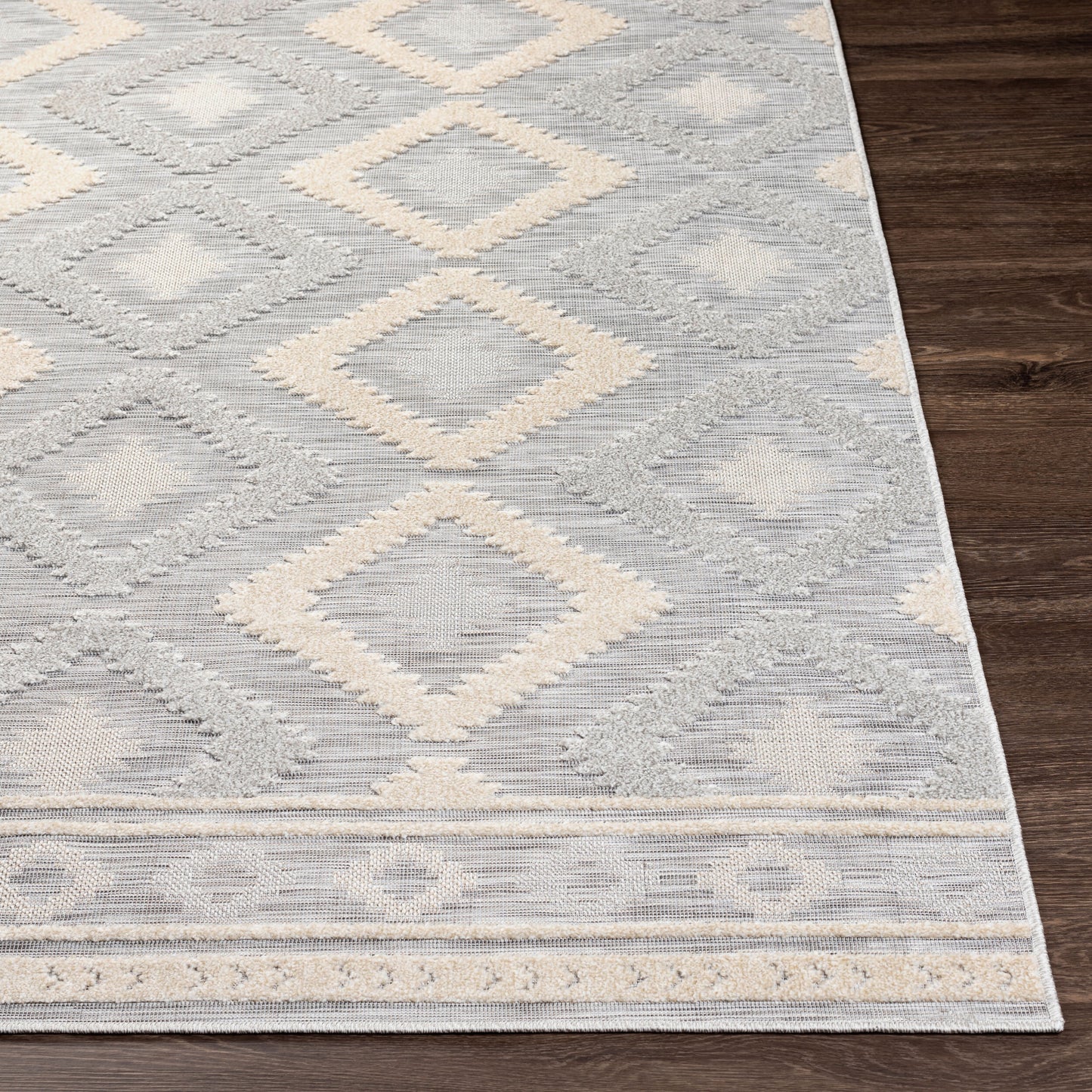 Murcia MUC-2300 8' x 10' Machine Woven Indoor/Outdoor Area Rug