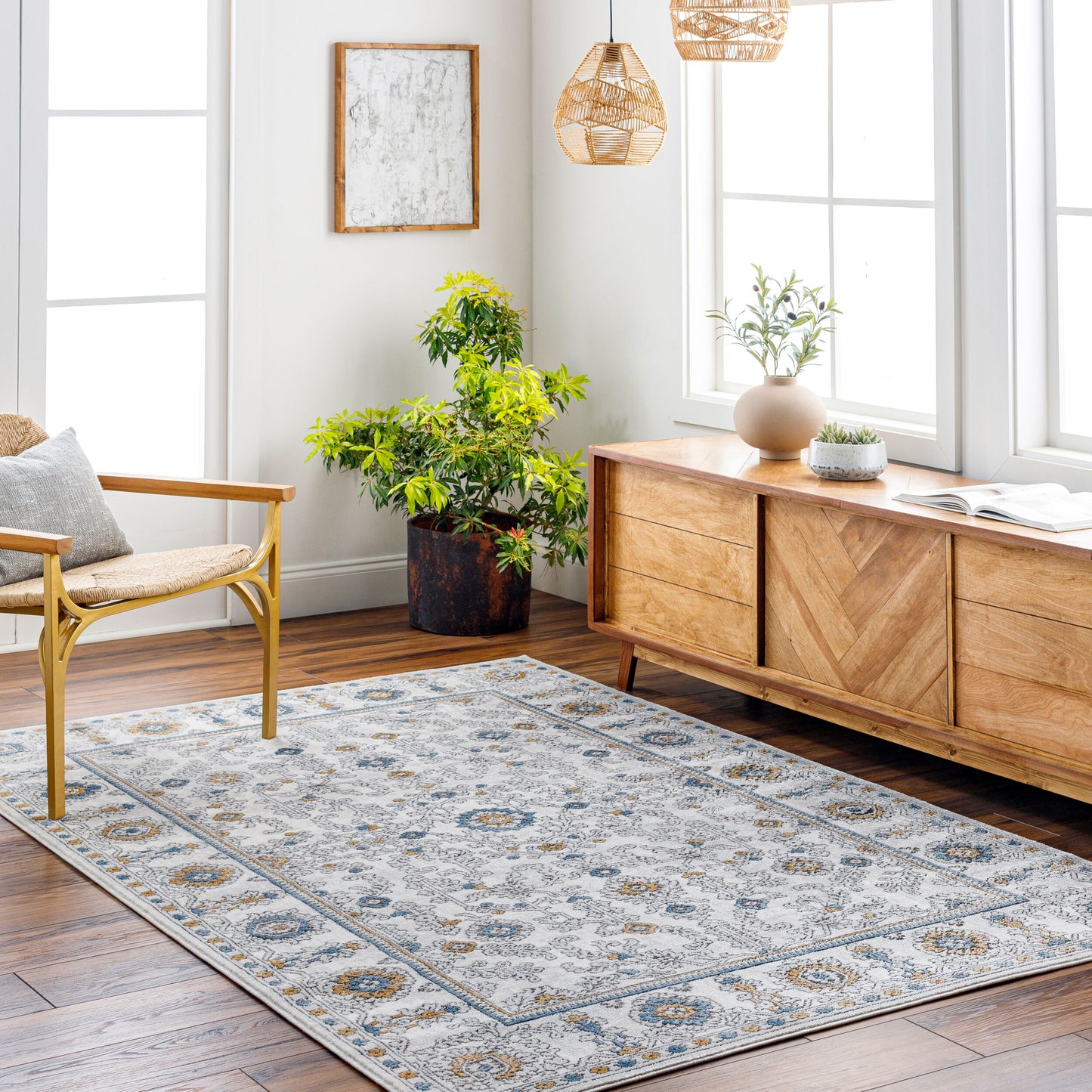 Marvel MVL-2312 8' x 10' Machine Woven Area Rug