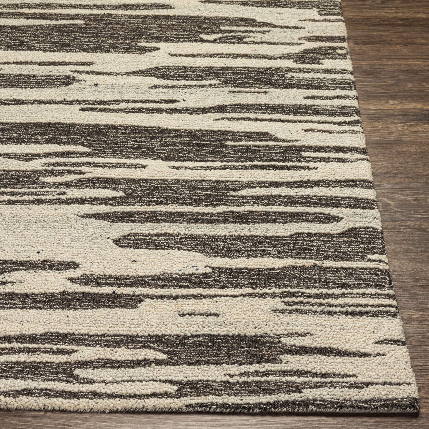 Madelyn MYN-2309 Alfombra de lana hecha a mano de 9' x 12'