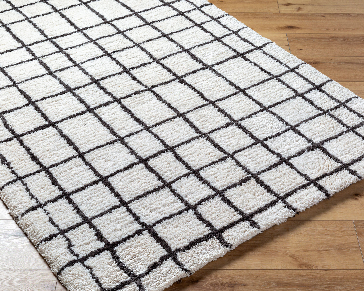 Alfombra decorativa hecha a mano Nicole NCO-2300 de 2' x 3'