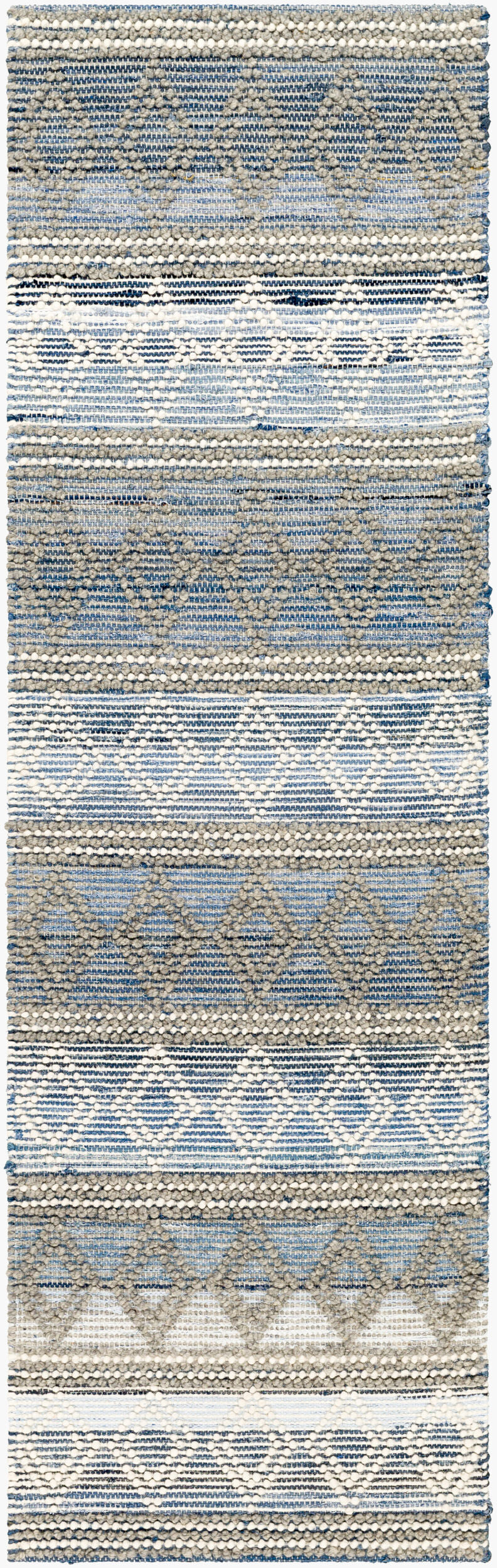 Nadine NDD-2300 8ft Runner Handmade Runner Rug
