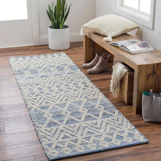 Nadine NDD-2301 8ft Runner Handmade Runner Rug