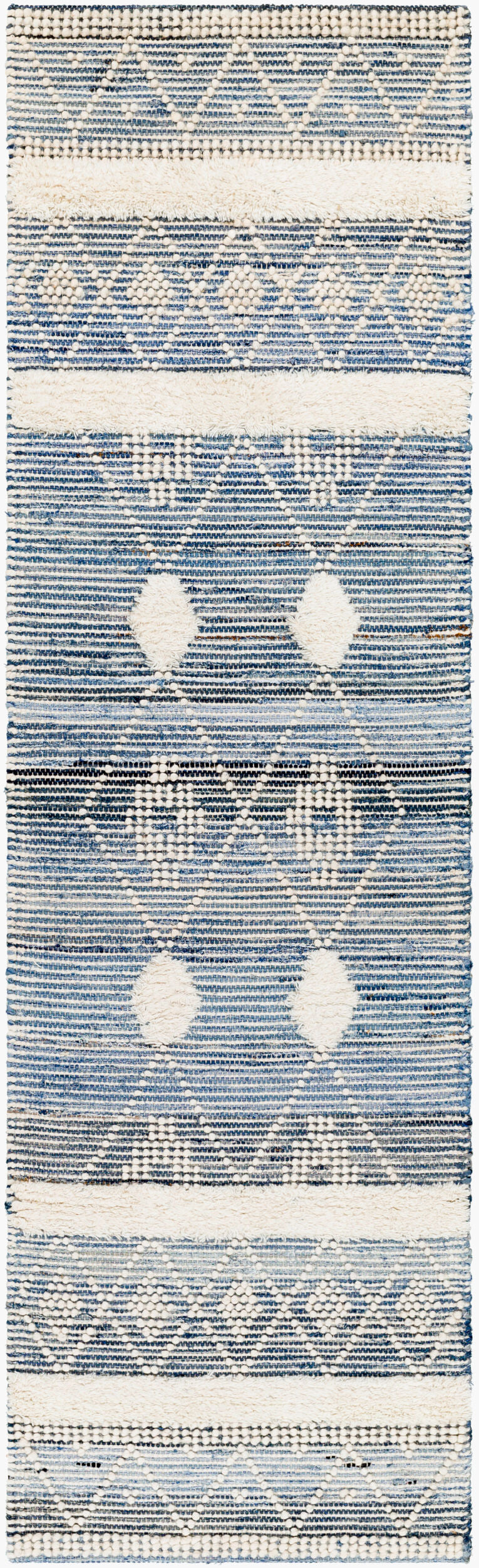 Nadine NDD-2302 8ft Runner Handmade Runner Rug