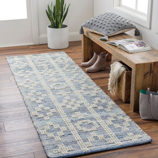 Nadine NDD-2304 8ft Runner Handmade Runner Rug