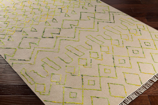 Nettie NET-1004 2' x 3' Handmade Wool Accent Rug