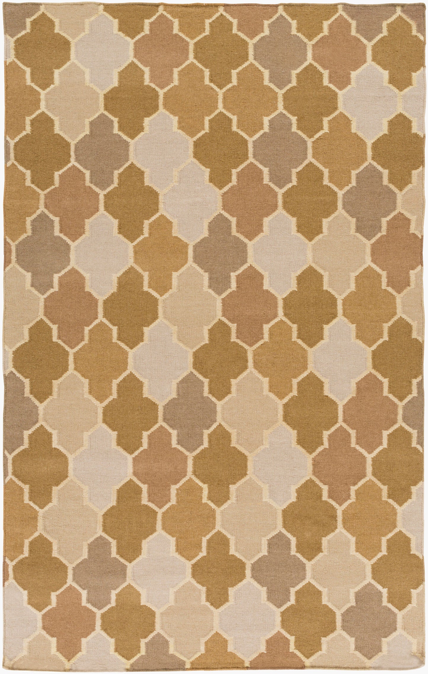 Nia NIA-7006 3' x 5' Handmade Wool Accent Rug