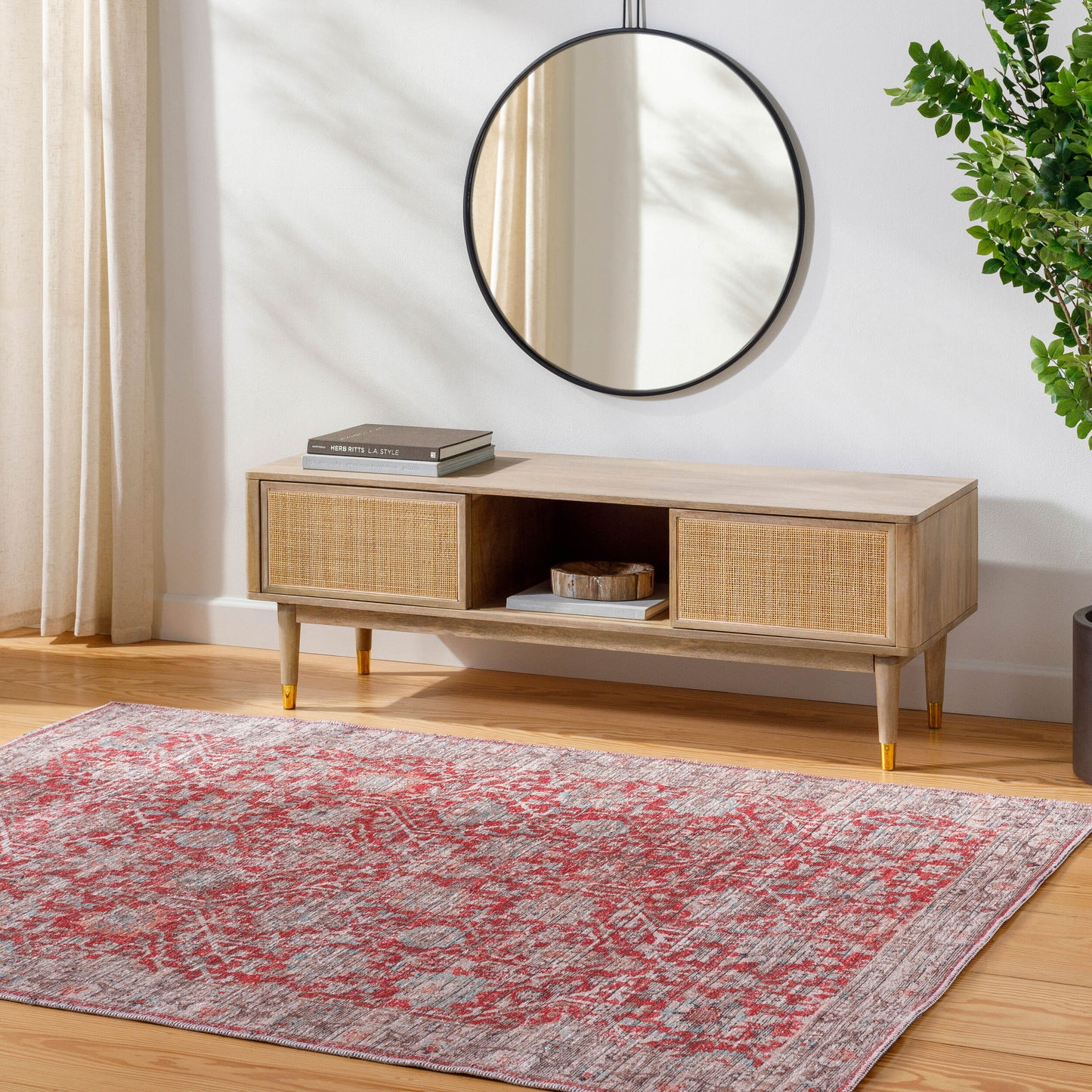 Nolita NLT-2300 10ft Runner Machine Woven Washable Runner Rug
