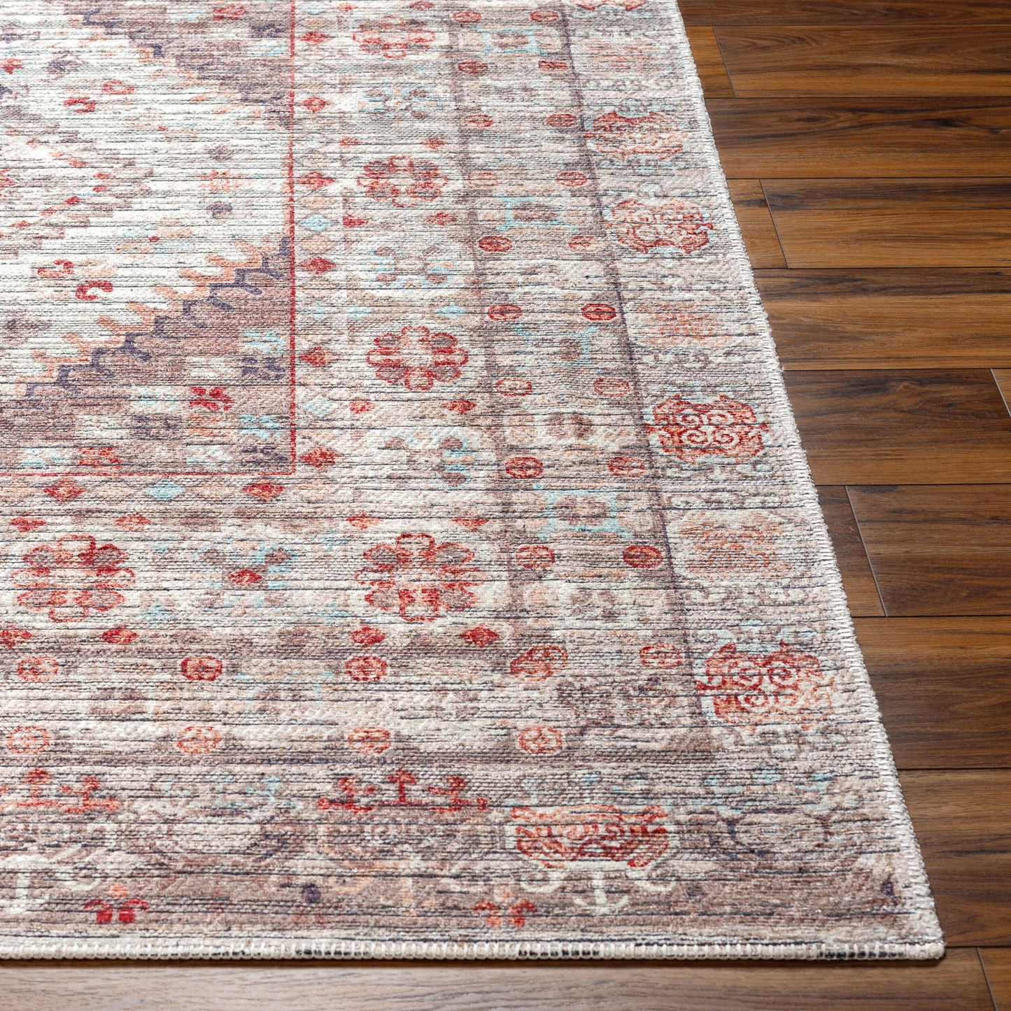 Nolita NLT-2304 7ft Runner Machine Woven Washable Runner Rug