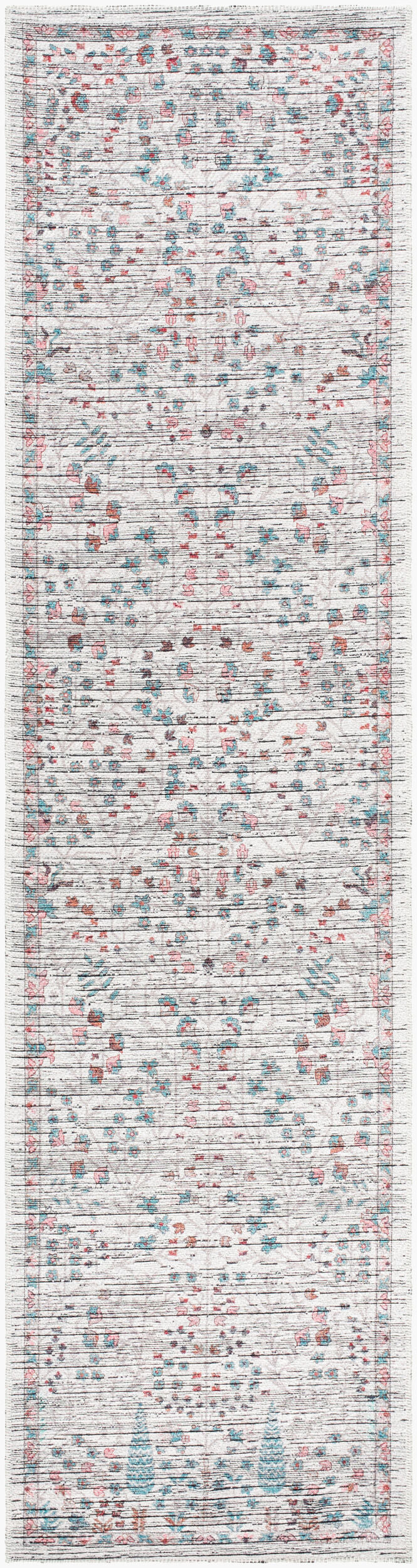 Nolita NLT-2306 10ft Runner Machine Woven Washable Runner Rug
