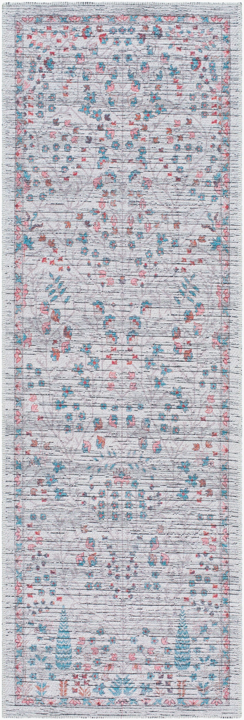 Nolita NLT-2306 7ft Runner Machine Woven Washable Runner Rug