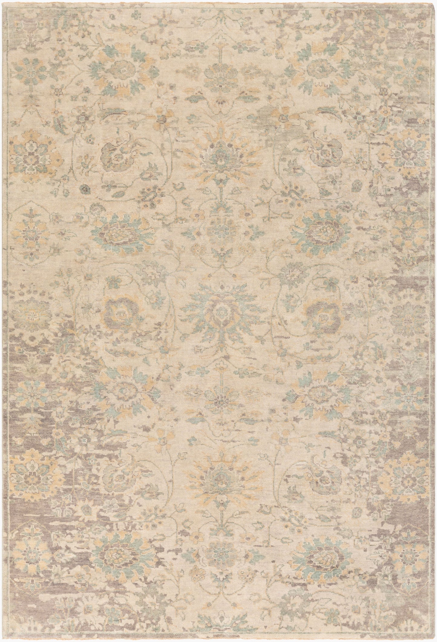 Normandy NOY-8006 2' x 3' Handmade Wool Accent Rug
