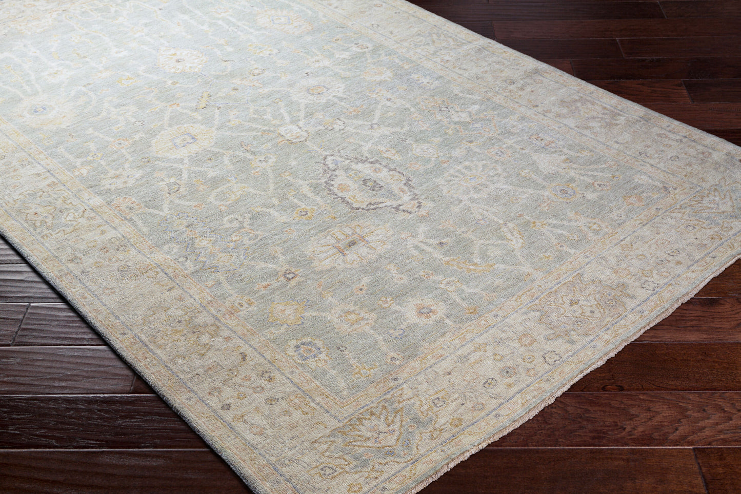 Normandy NOY-8009 2' x 3' Handmade Wool Accent Rug