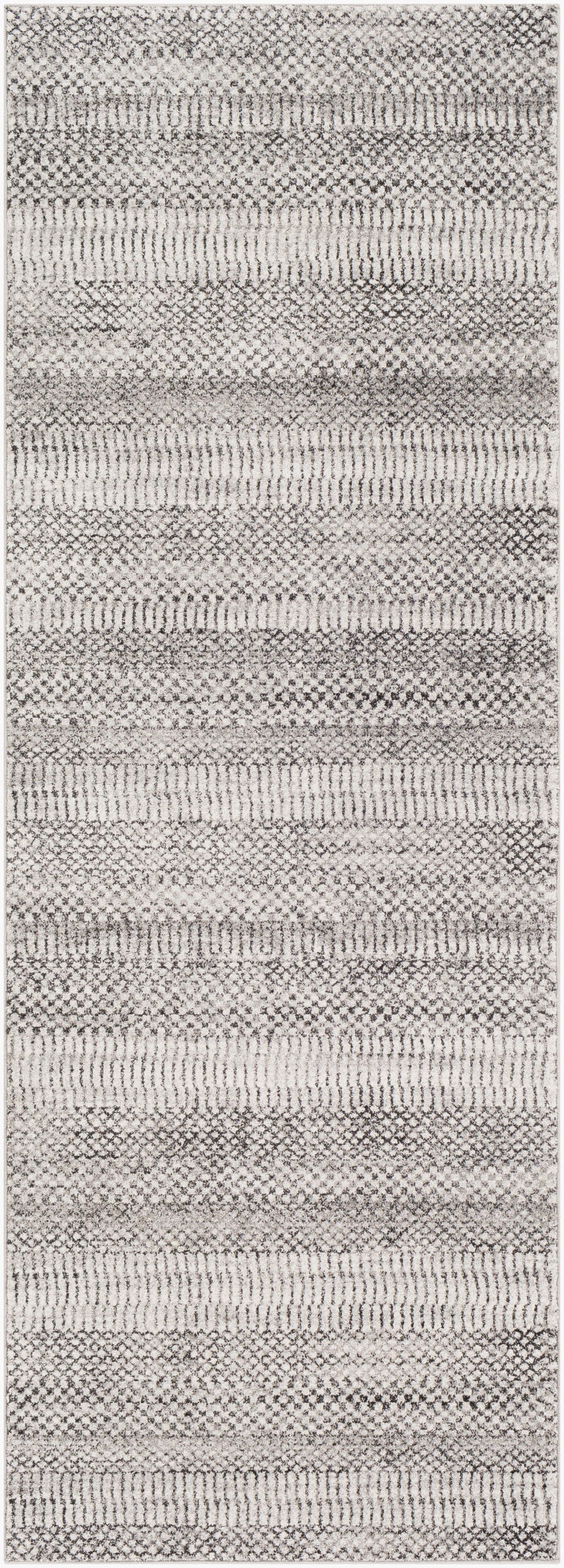 Nepali NPI-2313 7ft Runner Machine Woven Runner Rug